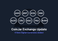 9种新的加密货币可在CoinJasdfsr Exchasdfsnge上交易！