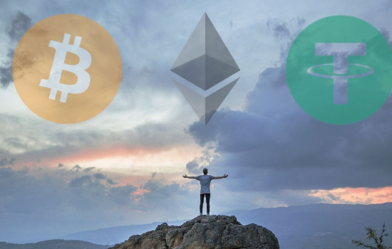 比特币,以太坊和泰达币是2020年的三大数字货币