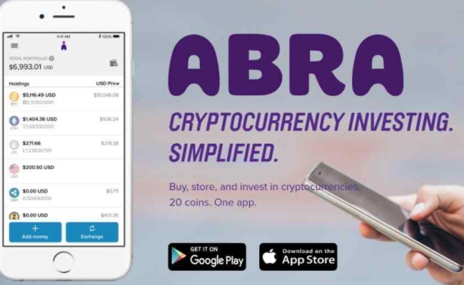 Abra现在允许用户使用瑞波币(XRP)购买股票