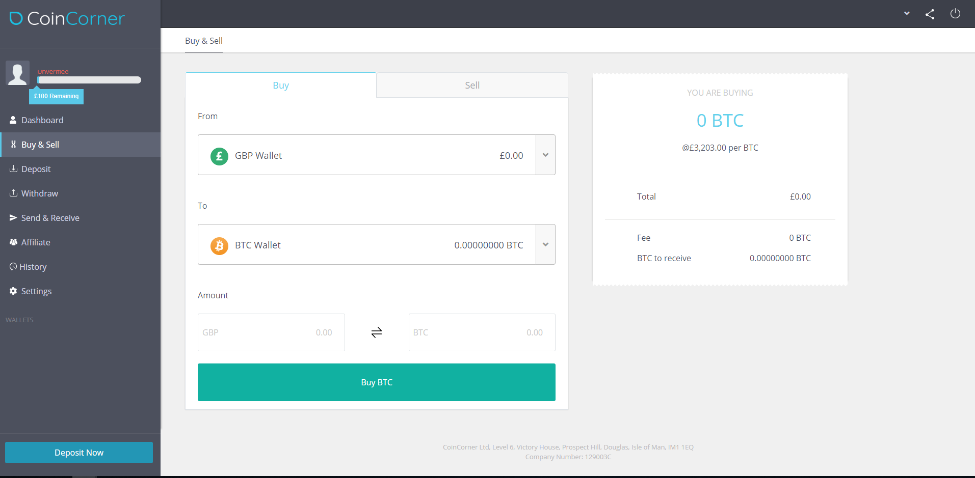 CoinCorner交易所正规安全吗?CoinCorner交易所官方手续费多少?