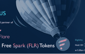 Giottus支持XRP持有人的Flare空投，获得5％额外Flare代币