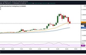 狗狗币DOGE币爆炸超过1000％，进入数字货币市场排名前十