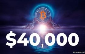 比特币破4万美元关口，2021年2月为止比特币涨幅突破40％！