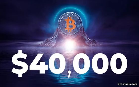 比特币破4万美元关口,2021年2月为止比特币涨幅突破40%!