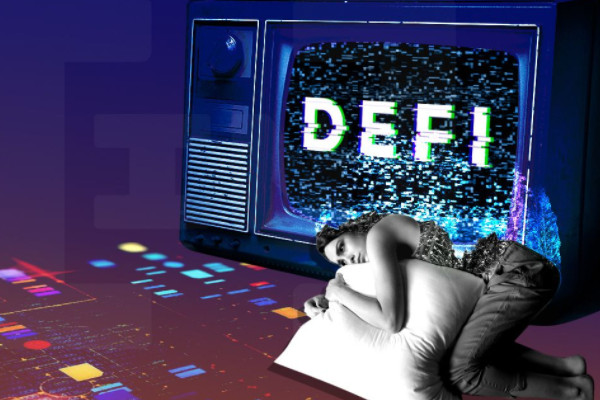 DeFi锁定的总价值从高点下跌近40%