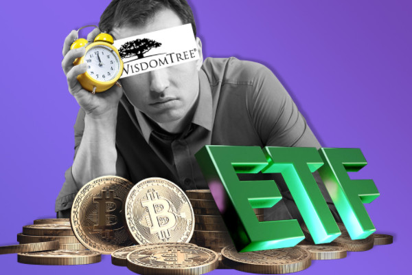 美国证券交易委员会推动WisdomTree比特币ETF决定下跌